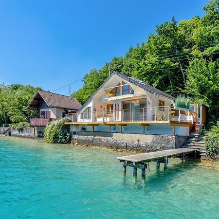 Chalet Coquillage Waterfront Escape On Lake Doussard Eksteriør billede