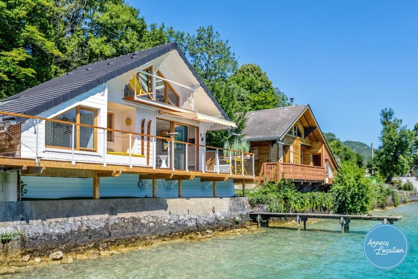 Chalet Coquillage Waterfront Escape On Lake Doussard Eksteriør billede