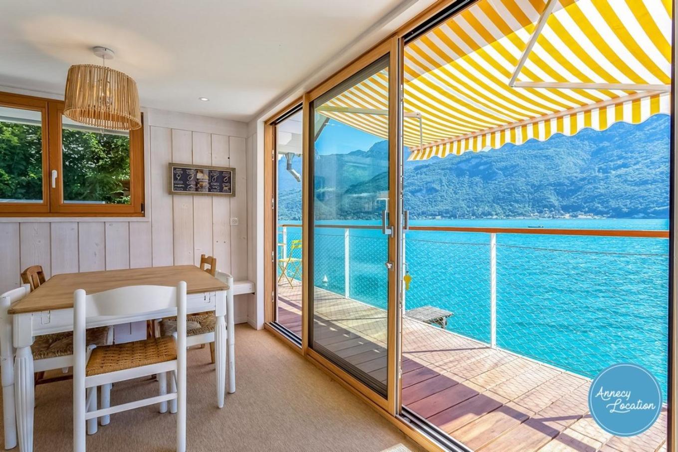 Chalet Coquillage Waterfront Escape On Lake Doussard Eksteriør billede