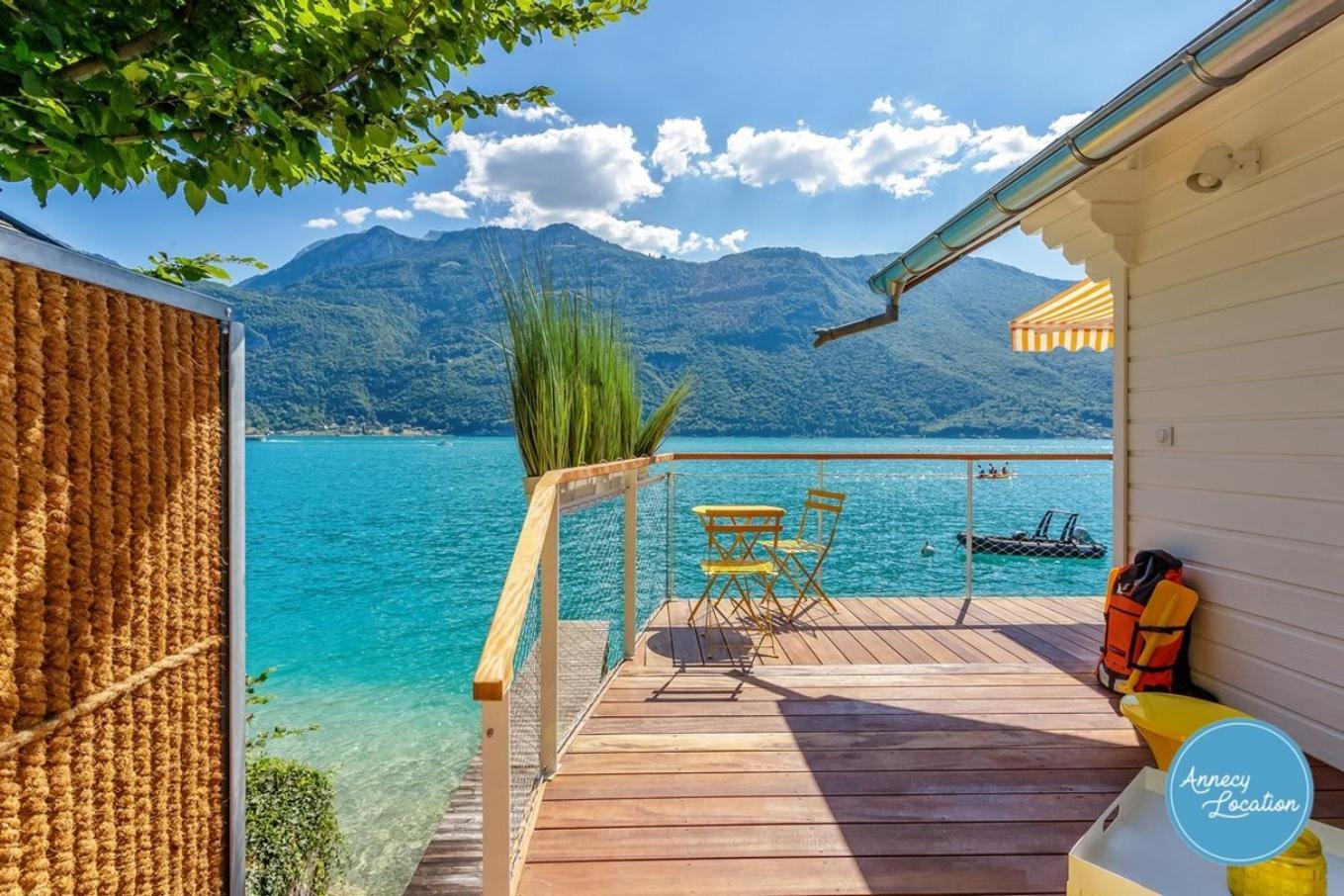 Chalet Coquillage Waterfront Escape On Lake Doussard Eksteriør billede